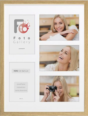 Ramka Drewniana Dębowa Galeria Foto Zdjęcia 10x15