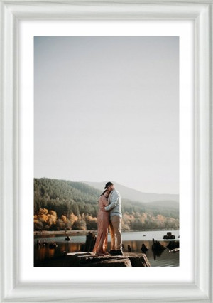Ramka Na Zdjęcia Biała Foto Rama 18x24 Cm