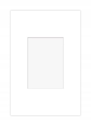 Karton Passe-partout Foto 40x60 Okienko 21x29,7 Cm