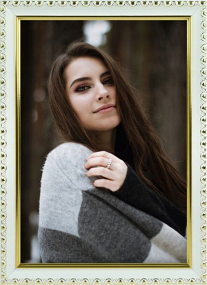 Rama Na Zdjęcia Biała 30x40 Cm Foto Ramka