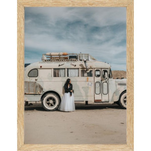 Ramka Na Zdjęcia Foto Rama Sonoma Jasna 61x91,5 Cm