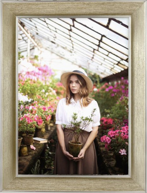 Ramka Na Zdjęcia Złota 30x40 Cm Foto Rama