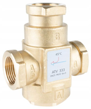 Akcesorizawór Temperaturowy Kotła Afriso Atv 333 Dn25 45°c