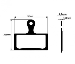 Klocki Hamulcowe Metalic Shimano Deore Xt Slx Xtr Rower Mtb Szosa