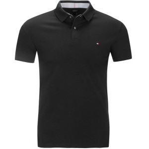 Tommy Hilfiger koszulka polo polówka męska czarna MW0MW17770 L