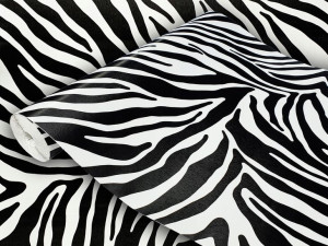 Dekoracyjna Okleina Meblowa Zebra Na Komodę Szafę Meble Regał 90x490