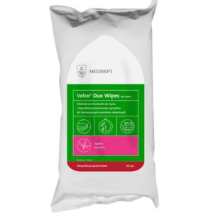 Chusteczki do dezynfekcji Velox Duo Wipes 50 sztuk
