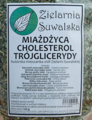 Zioła Zielarnia Suwalska Cholesterol TrójglicerydyL 250 g