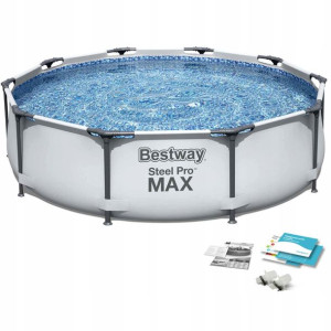 Basen ogrodowy stelażowy 305x76cm 4w1 Bestway56406