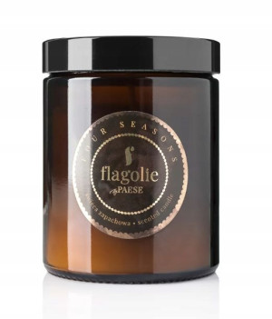 Naturalna świeca sojowa WANILIA I TYMIANEK 120g