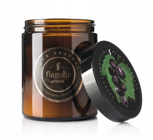 Naturalna Świeca Sojowa Czarna Porzeczka 120g