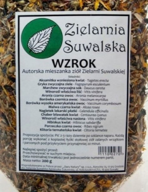 Mieszanka ziół Wzrok Zielarnia Suwalska 200g