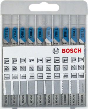 Zestaw Brzeszczotów Do Wyrzynarki T 10 Szt Bosch