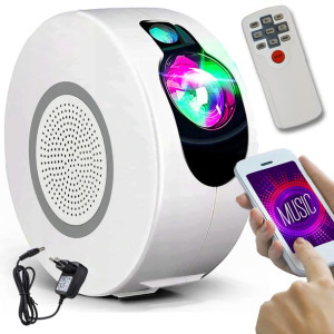 Projektor GWIAZD rzutnik LED lampka BLUETOOTH