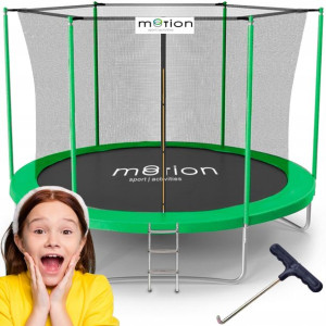 TRAMPOLINA ogrodowa MOTION drabinka 305cm FT10