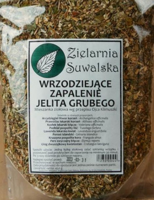 Zioła Na Wrzodziejące Zapalenie Jelita Grubego Zielarnia Suwalska 450g