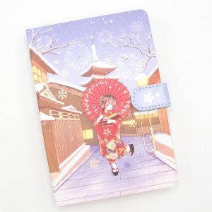 Notes pamiętnik A5 na magnez japońska SAKURA 128k.