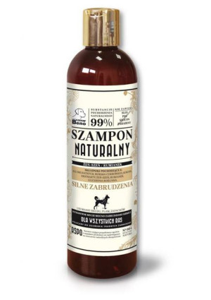 SUPER BENO Szampon naturalny dla psa silne zabrudzenia 300ml