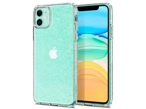 Etui Spigen Liquid Crystal Glitter do Apple iPhone 11 Crystal Quartz