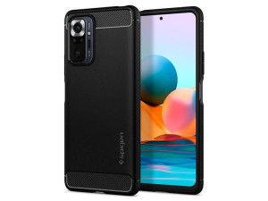 Etui Spigen Rugged Armor do Xiaomi Redmi Note 10 Pro Matte Black