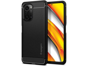Etui Spigen Rugged Armor do Poco F3/Mi 11X/ 11i/ Redmi K40/ Plus/ Pro Matte