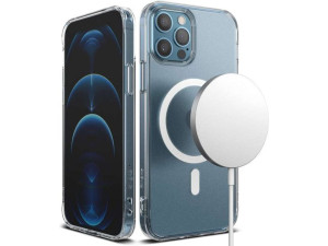 Etui Ringke Fusion Magnetic MagSafe do Apple iPhone 12/12 Pro Matte Clear