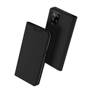 Etui portfel DuxDucis SkinPro do Samsung Galaxy A22 / M22 4G/LTE Black