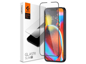 Szkło Spigen Glas.tR Slim FC do etui do Apple iPhone 13 Pro Max/ 14 Plus Bl