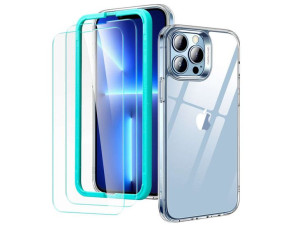 Etui ESR Classic Hybrid + 2x Szkło Hartowane ESR Screen Shield do iPhone 13