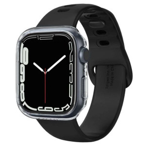 Etui ramka do smartwatcha Spigen Thin Fit do Apple Watch 7 45mm Crystal Cle