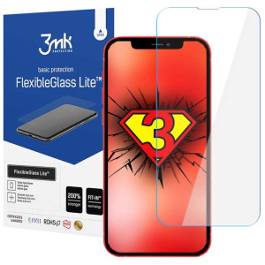 Niepękające szkło hybrydowe 3mk Flexible Glass Lite do Apple iPhone 13/13 P