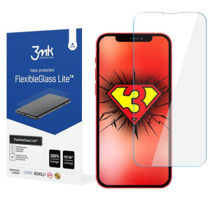 Niepękające szkło hybrydowe 3mk Flexible Glass Lite do Apple iPhone 13 Pro