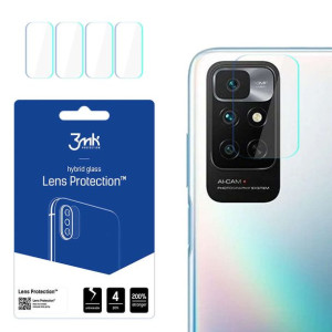 Szkło x4 na kamerę obiektyw 3mk Lens Protection do Xiaomi Redmi Note 11s/ 1