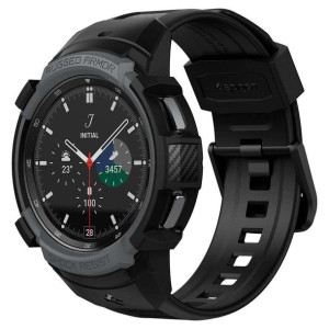 Etui Spigen Rugged Armor Pro do Samsung Galaxy Watch 4 Classic 46mm Charcoa