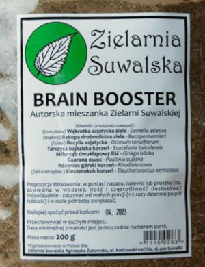 Zioła Brain Booster Zielarnia Suwalska 200g