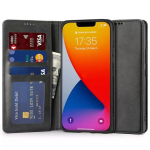 Etui Wallet portfel Magnet do Apple iPhone 14 Black