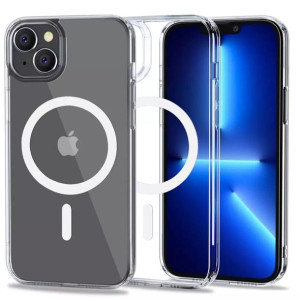 Etui Flexair Hybrid MagSafe do Apple iPhone 14 Plus Clear