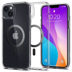 Etui Spigen Ultra Hybrid Mag MagSafe do Apple iPhone 14 Carbon Fiber