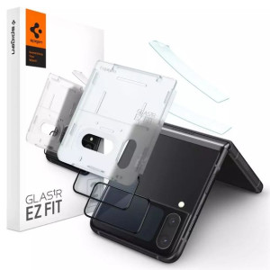 Szkło hartowane Spigen Glass FC ”EZ FIT” + ramka Film 2-pack do Samsung Gal