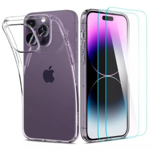 Etui Spigen Crystal Pack do Apple iPhone 14 Pro Crystal Clear