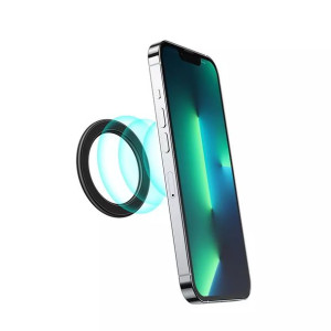 Joyroom pierścień magnetyczny uchwyt do smartfona / tabletu czarny (JR-Mag-