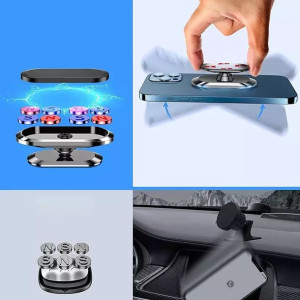 Joyroom samoprzylepny magnetyczny uchwyt samochodowy na deskę rozdzielczą s