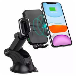 Choetech samochodowa ładowarka bezprzewodowa Qi 15W uchwyt samochodowy na k