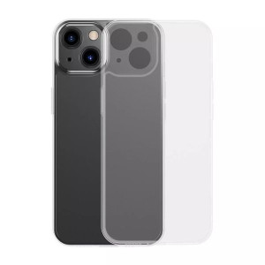 Baseus Frosted Glass Case etui pokrowiec do iPhone 13 sztywna obudowa z żel