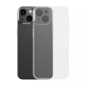 Baseus Frosted Glass Case etui pokrowiec do iPhone 13 sztywna obudowa z żel