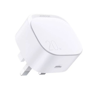 Mała szybka ładowarka USB Typ C PD 20W wtyczka UK biała (L-P210)