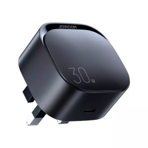 Mała szybka ładowarka USB Typ C PD 20W wtyczka UK czarna (L-P307)