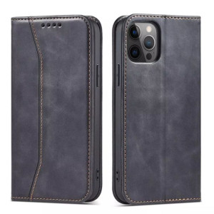 Magnet Fancy Case etui do iPhone 12 Pro pokrowiec portfel na karty kartę po