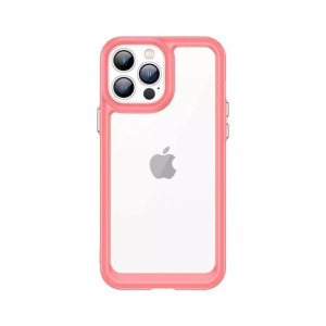 Outer Space Case etui do iPhone 13 Pro sztywny pokrowiec z żelową ramką cze