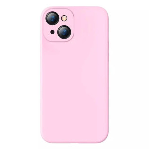 Baseus Liquid Gel Case silikonowe etui pokrowiec do iPhone 13 różowy (ARYT0
